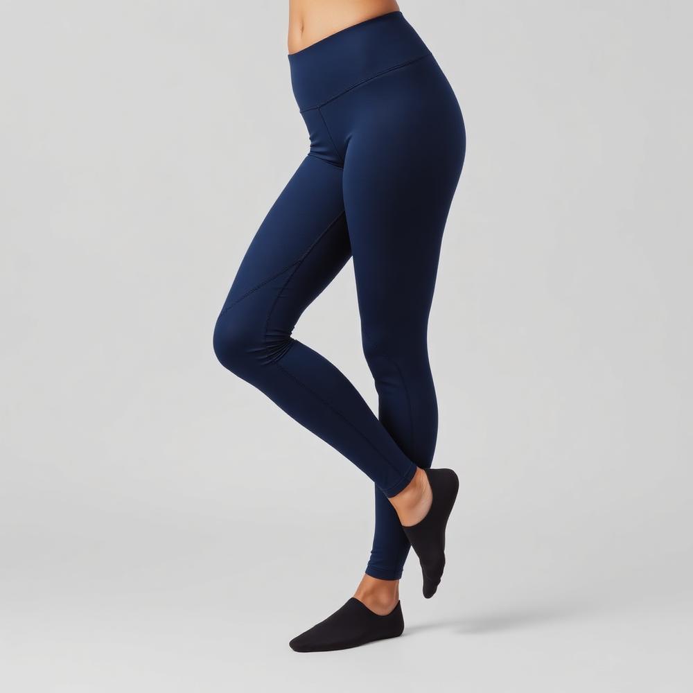 Legging azul-marinho