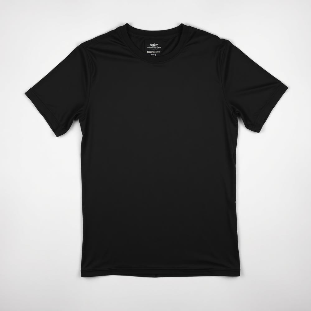 Camiseta preta de treino