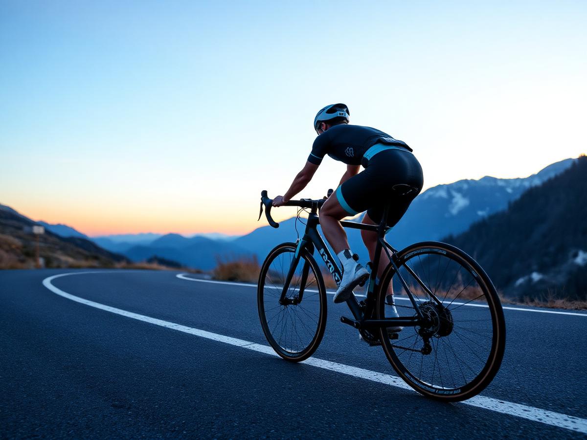 Treino de Ciclismo com roupas Atlas